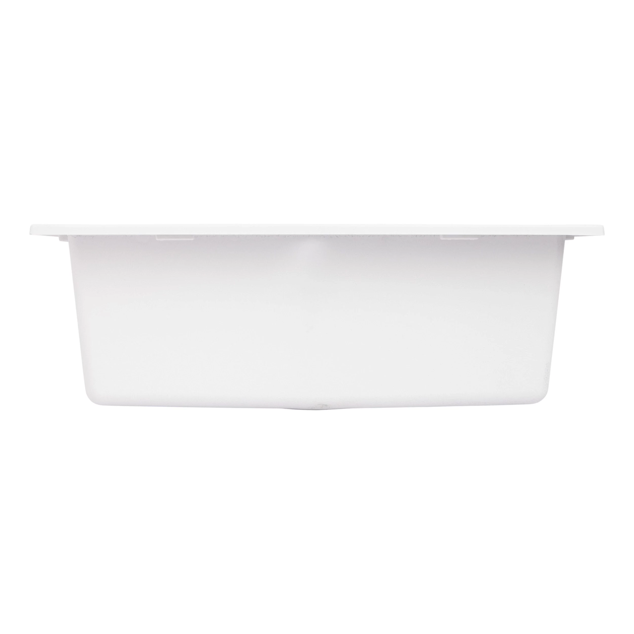 24" Holcomb Drop-In Granite Composite Sink - Cloud White 6 24" Holcomb Drop-In Granite Composite Sink - Cloud White - Image 6