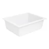 24" Holcomb Undermount Granite Composite Sink - Cloud White