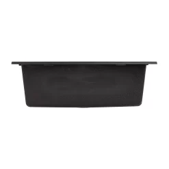 22" Holcomb Undermount Granite Composite Sink - Black -Home-Bathroom 419631 Holcomb UM kitchen sink BK 22 back MV100