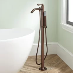 Napier Freestanding Tub Faucet And Hand Shower