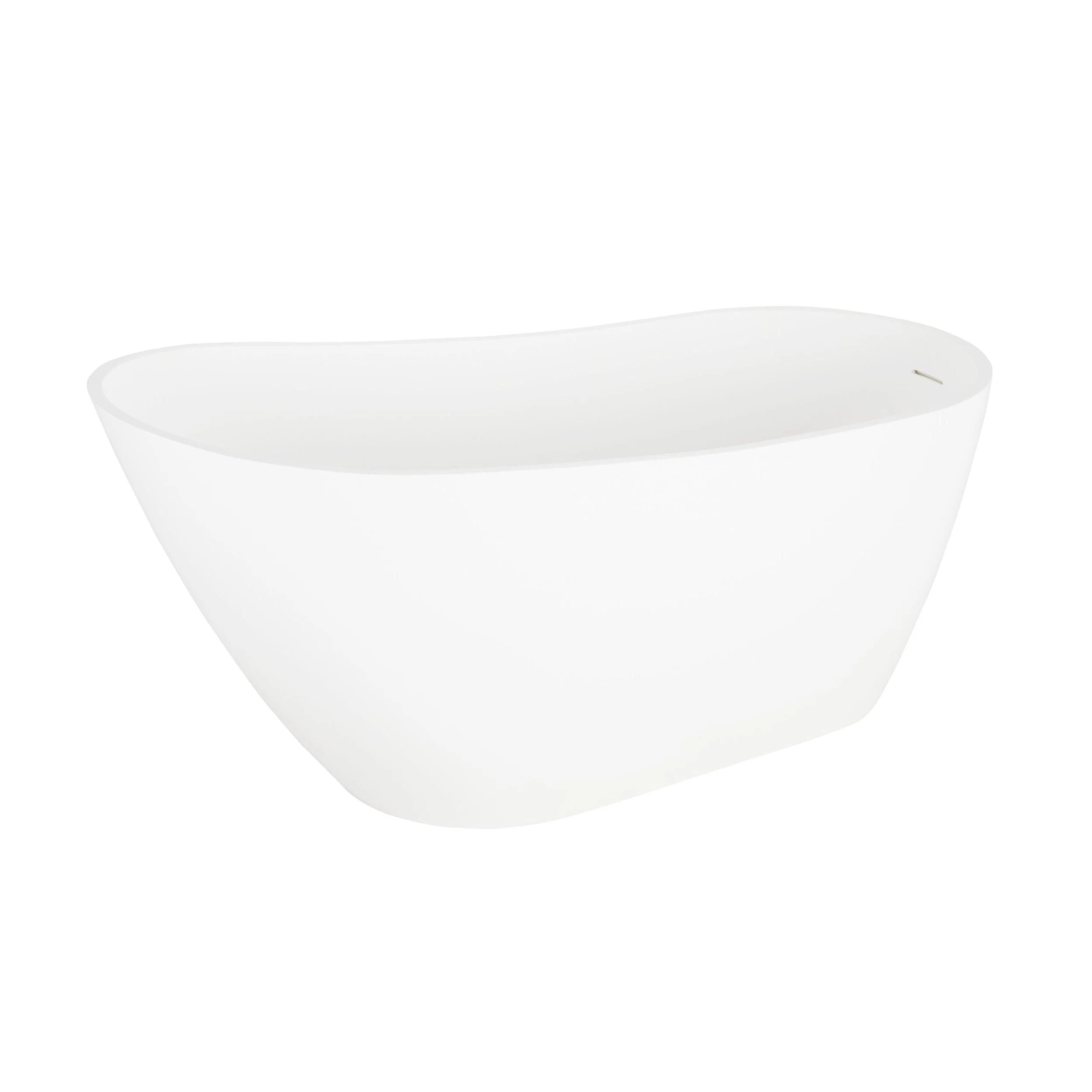 66" Sheba Resin Freestanding Tub - Matte Finish 2 66" Sheba Resin Freestanding Tub - Matte Finish - Image 2