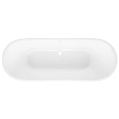 67" Kateryn Bateau Cast Iron Skirted Tub - Black -Home-Bathroom 426201 Kateryn tub BK RR 67 top MV80 scaled