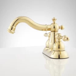 Velouria Centerset Bathroom Faucet -Home-Bathroom 430278 Velouria centerset bath sink faucet PB side Beauty20 scaled
