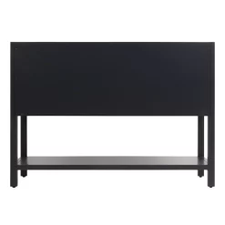48" Robertson Mahogany Console Vanity For Undermount Sink - Midnight Navy Blue 17 48" Robertson Mahogany Console Vanity For Undermount Sink - Midnight Navy Blue -Home-Bathroom 433840 robertson vanity midnight navy blue 48 no top back MV90 1 scaled