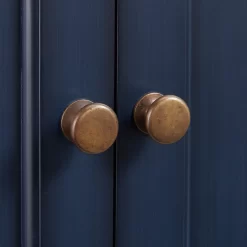 36" Keller Mahogany Vanity For Undermount Sink - Vintage Navy Blue -Home-Bathroom 433849 keller vanity vintage navy blue 36 no top hardware Detail170 2