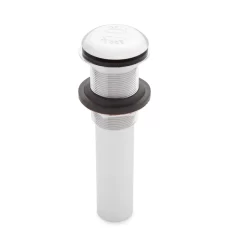 1-1/2" Flat Dome Pop-Up Bathroom Drain