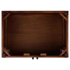 30" Morris Console Vanity For Rectangular Undermount Sink -Home-Bathroom 438510 morris vanity rustic brown 30 no top top MV80 scaled