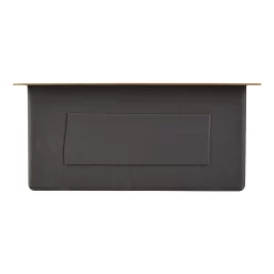 19" Atlas Stainless Steel Undermount Prep Sink - Matte Gold -Home-Bathroom 441064 Atlas UM kitchen sink matte gold 19 side MV80 scaled