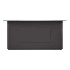 32" Atlas Stainless Steel Undermount Kitchen Sink - Pewter -Home-Bathroom 441073 Atlas UM kitchen sink pewter 32 side MV80 scaled