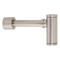 1-1/4" X 1-1/4" Round Bathroom Trap With High Box Flange