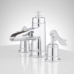 Melton Widespread Waterfall Bathroom Faucet 20 Melton Widespread Waterfall Bathroom Faucet -Home-Bathroom 445962 widespread waterfall bathroom faucet chrome side 4