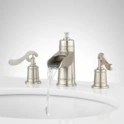 Melton Widespread Waterfall Bathroom Faucet