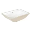 Key Largo Rectangular Porcelain Undermount Bathroom Sink