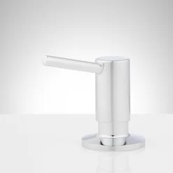 Low-Profile Soap Or Lotion Dispenser 9 Low-Profile Soap Or Lotion Dispenser -Home-Bathroom 446600 soap dispenser CP front MV60