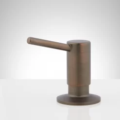 Low-Profile Soap Or Lotion Dispenser 10 Low-Profile Soap Or Lotion Dispenser -Home-Bathroom 446601 soap dispenser ORB front MV60