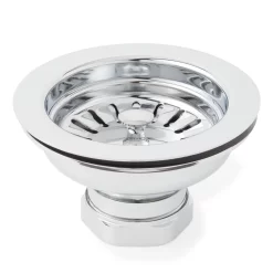 Slotted Strainer Basket With Lift Stopper 3-1/2"