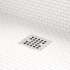 Menlo Square Shower Drain -Home-Bathroom 446696 Menlo shower drain CP 412 Beauty10 scaled