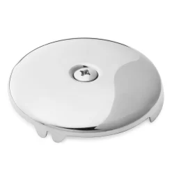 Overflow Cover Plate With Single Screw -Home-Bathroom 446712 overflow cover CP angle MV60