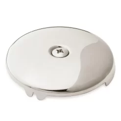 Overflow Cover Plate With Single Screw -Home-Bathroom 446715 overflow cover PN angle MV60