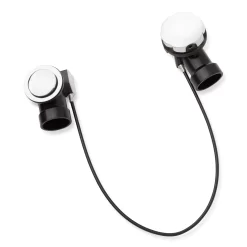 ABS Cable Drain & Overflow For 17" - 22" Deep Alcove Tubs -Home-Bathroom 446726 cable drain CP front MV70 scaled