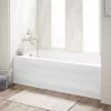 60" X 32" Bradenton Acrylic Alcove Soaking Tub - White