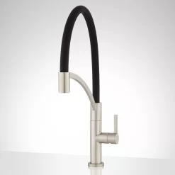 Spinoza Single-Hole Kitchen Faucet - Brushed Nickel