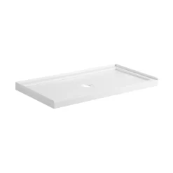 60" Acrylic Shower Tray - White