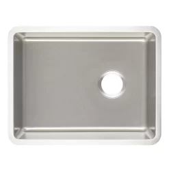 24" Ortega Stainless Steel Undermount Kitchen Sink -Home-Bathroom 447784 Ortega UM kitchen sink SS 4 hole 24 top MV90