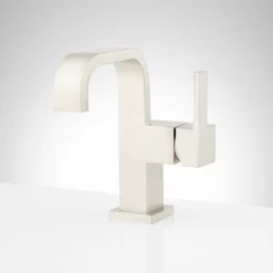 Rigi Single-Hole Gooseneck Bathroom Faucet