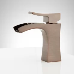 Vilamonte Single-Hole Waterfall Bathroom Faucet -Home-Bathroom 447868 vilamonte single hole faucet ORB side Beauty30