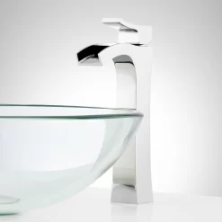 Vilamonte Waterfall Vessel Faucet -Home-Bathroom 447934 vilamonte single hole vessel faucet CP Beauty10