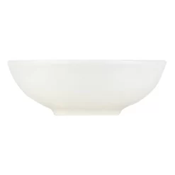 Sarasota White Round Fireclay Vessel Sink -Home-Bathroom 447953 Sarasota vessel WH front MV70