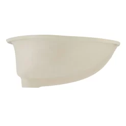 19" Mangrove White Oval Porcelain Undermount Bathroom Sink -Home-Bathroom 447972 Mangrove um sink WH side MV70 scaled