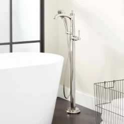 Beasley Freestanding Tub Faucet With Hand Shower -Home-Bathroom 448430 Beasley freestanding tub faucet PN Beauty10 scaled