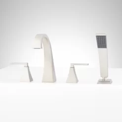 Vilamonte 4-Hole Roman Tub Faucet And Hand Shower