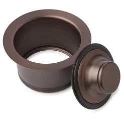 Deep Drain / Disposer Flange -Home-Bathroom 448587 stainless steel garbage disposer flange oil rubbed bronze open