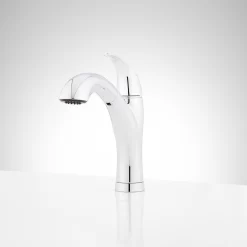 Cypress Single-Hole Pull-Out Kitchen Faucet -Home-Bathroom 449235 Cypress single hole faucet CP front Beauty10 scaled