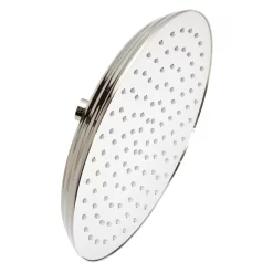 Traditional Round Rainfall Shower Head - 2.5 GPM -Home-Bathroom 449611 traditional shower head PN 10 angle MV60 scaled