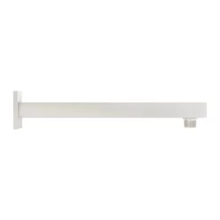 Modern Square Wall-Mount Shower Arm With Flange -Home-Bathroom 449623 modern shower arm BN 12 side MV70