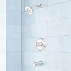 Boca Raton Pressure Balance Tub And Shower Set