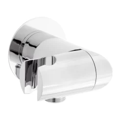 Swivel Water Supply Elbow And Bracket For Hand Shower -Home-Bathroom 449974 hand shower bracket water supply CP angle MV60