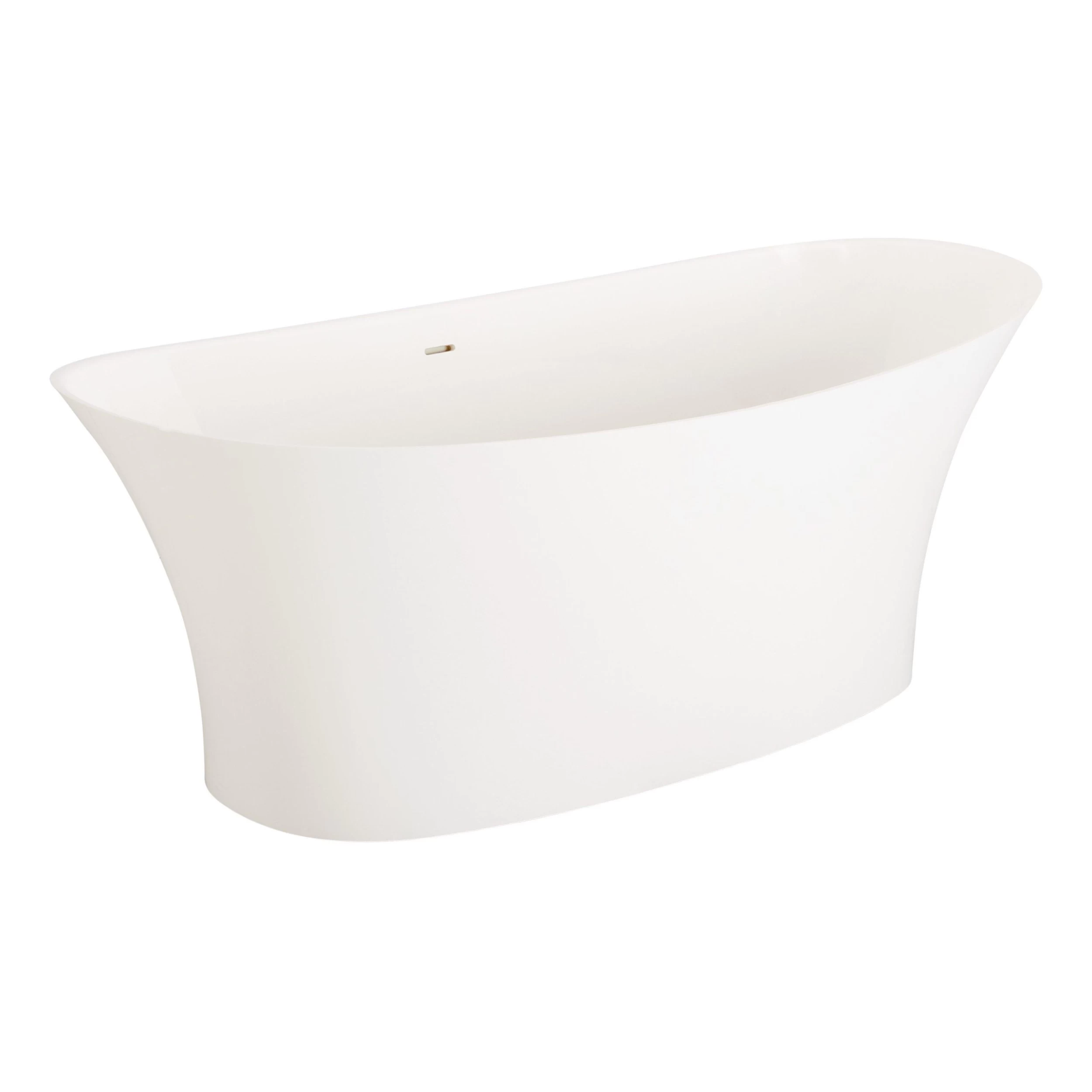 67" Giosa Solid Surface Freestanding Tub 2 67" Giosa Solid Surface Freestanding Tub - Image 2