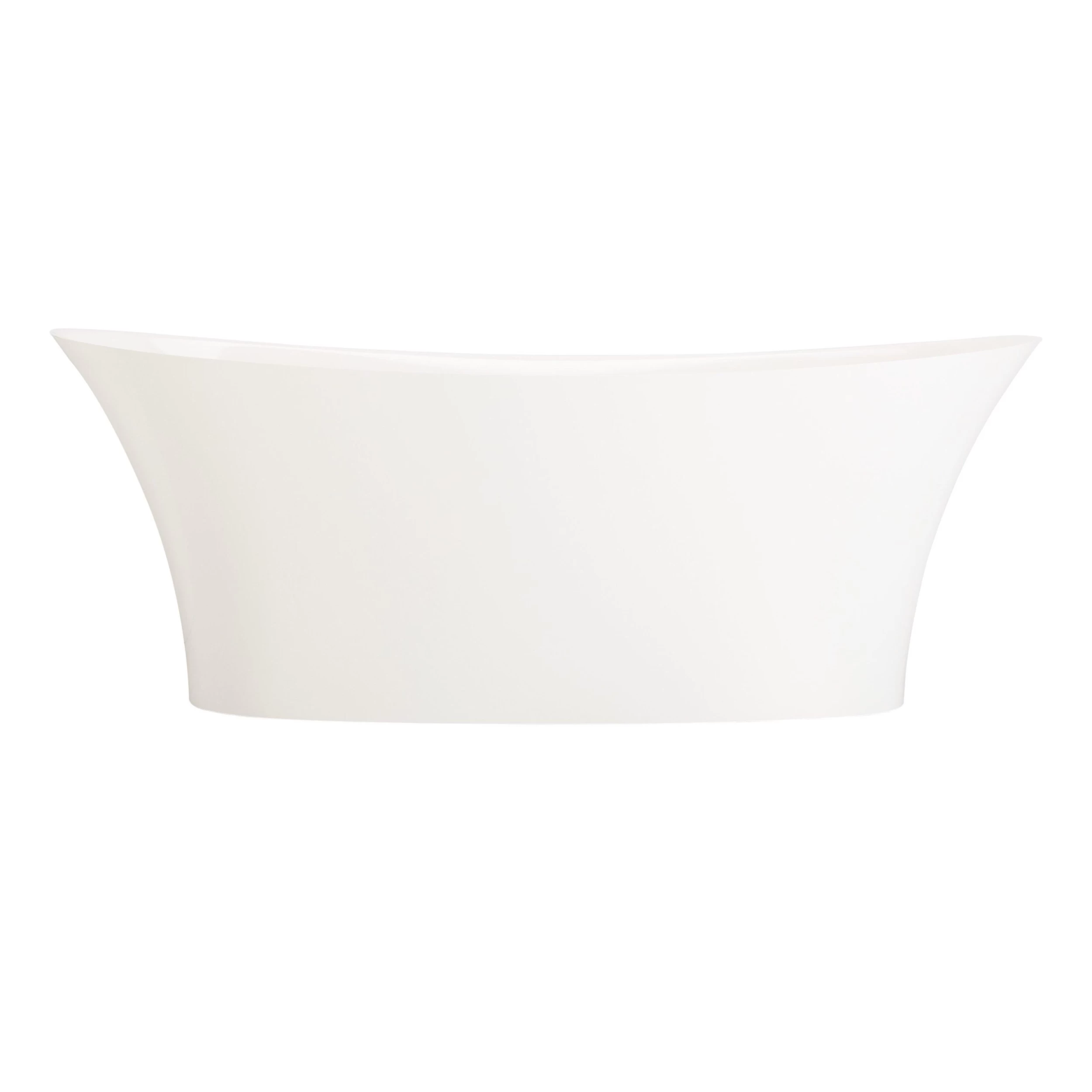 67" Giosa Solid Surface Freestanding Tub 3 67" Giosa Solid Surface Freestanding Tub - Image 3