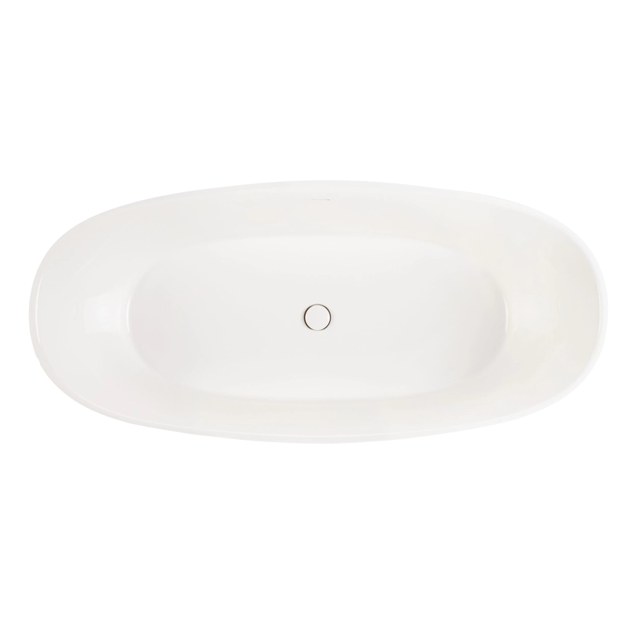 67" Giosa Solid Surface Freestanding Tub 4 67" Giosa Solid Surface Freestanding Tub - Image 4