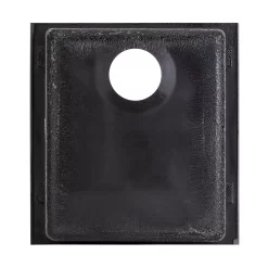 16" Holcomb Undermount Granite Composite Sink - Black -Home-Bathroom 450400 Holcomb UM kitchen sink BK 16 bottom MV100