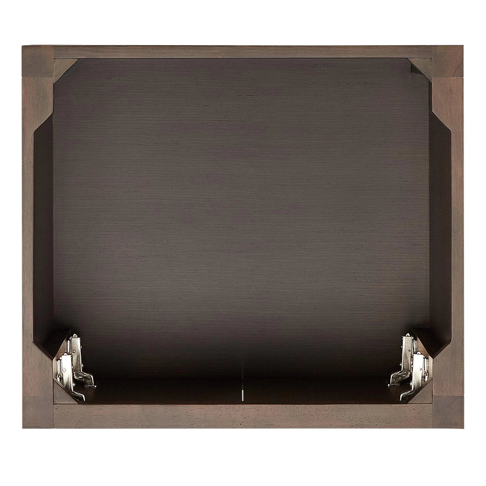 24" Olsen Console Vanity Rectangular Undermount Sink - Ash Brown 6 24" Olsen Console Vanity Rectangular Undermount Sink - Ash Brown - Image 6