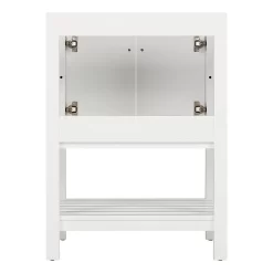 24" Olsen Console Vanity For Undermount Sink - Soft White 15 24" Olsen Console Vanity For Undermount Sink - Soft White -Home-Bathroom 450412 olsen vanity soft white 24 back MV90