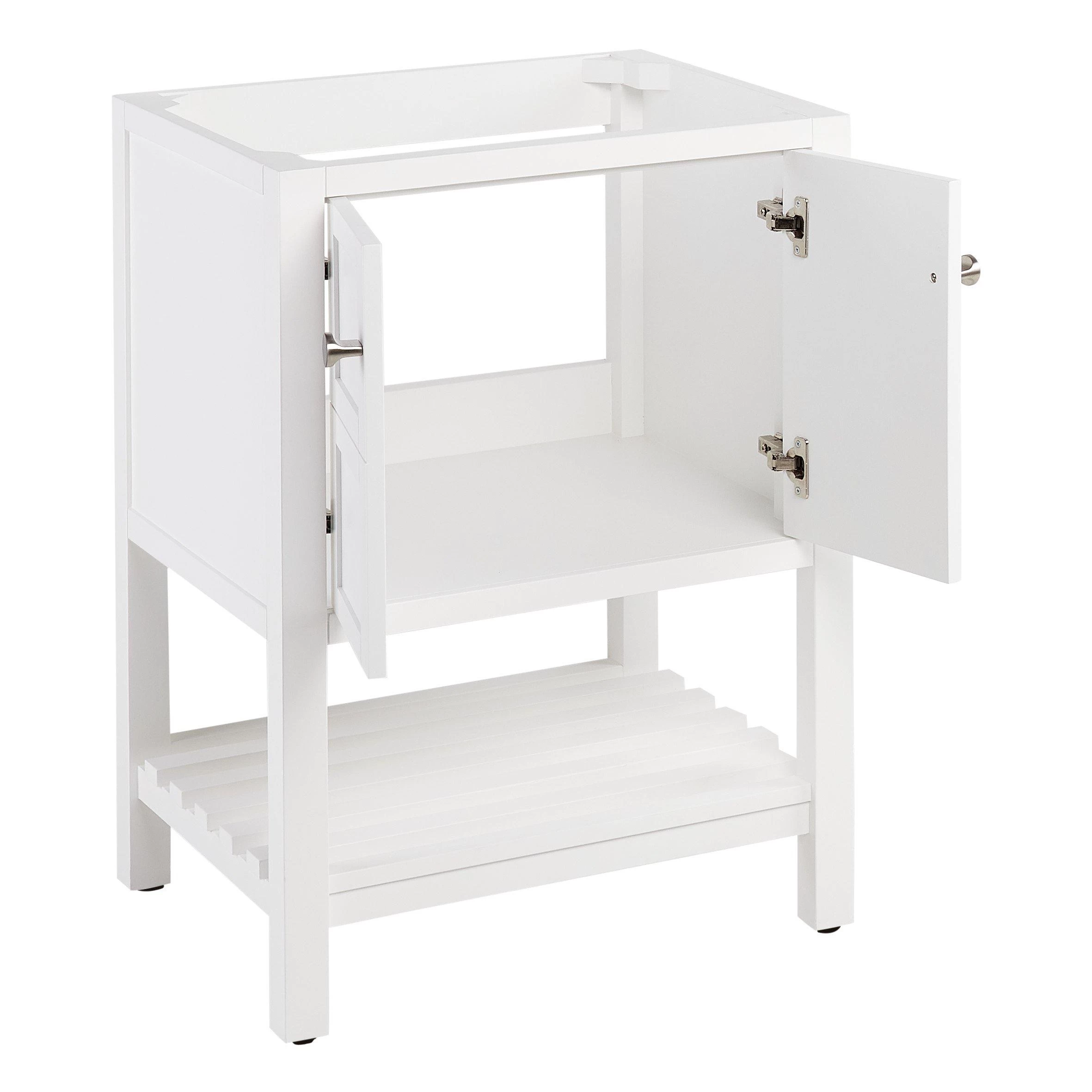 24" Olsen Console Vanity For Undermount Sink - Soft White 4 24" Olsen Console Vanity For Undermount Sink - Soft White - Image 4