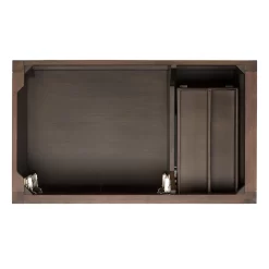 36" Olsen Console Vanity - Ash Brown - Vanity Cabinet Only -Home-Bathroom 450436 olsen vanity ash brown 36 top MV80