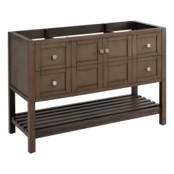 48" Olsen Console Vanity - Ash Brown - Vanity Cabinet Only